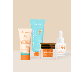 (UPSIZE) [Mua 1 Được 4] Combo Sữa Rửa Mặt Yến Mạch+Peel Collagen 4K+Kem Face Bakuchiol(20g)+Serum B5 HA(20ml)