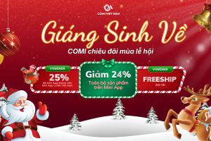 GIÁNG SINH VỀ COMI CHIÊU ĐÃI MÙA LỄ HỘI