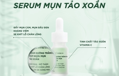 Serum dưỡng trắng da: Giải pháp mờ thâm tự nhiên