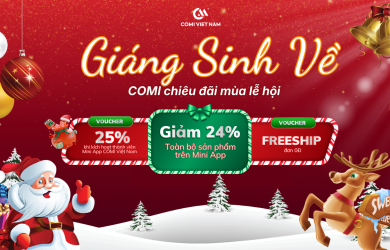 GIÁNG SINH VỀ COMI CHIÊU ĐÃI MÙA LỄ HỘI