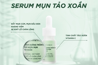 Serum dưỡng trắng da: Giải pháp mờ thâm tự nhiên